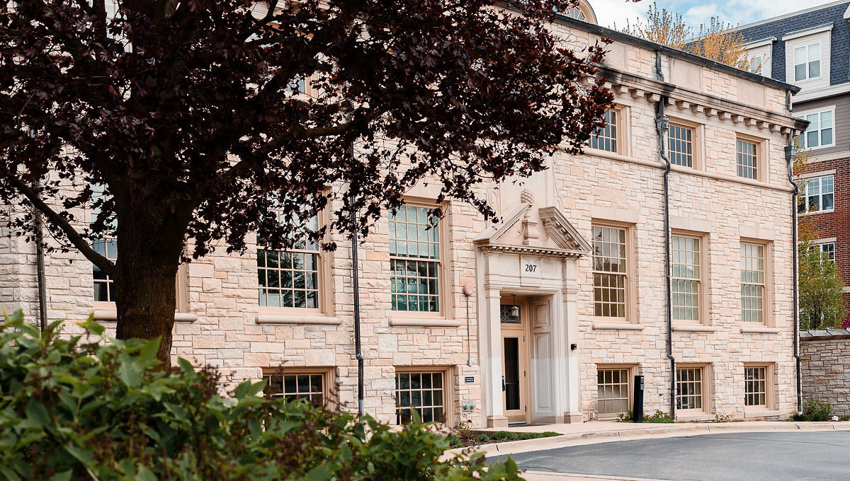 Exterior of the Paulson Wealth Management office